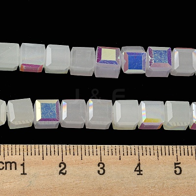 Electroplate Glass Beads Strands EGLA-M031-01A-HR11-1