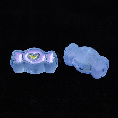 Transparent Acrylic Beads MACR-S374-05B-04-1