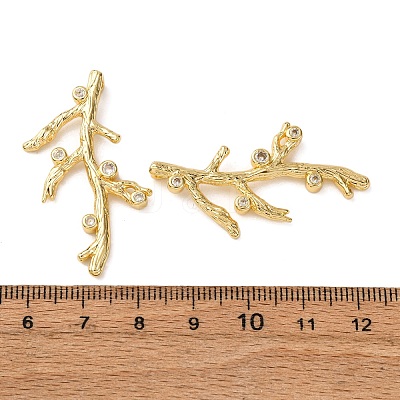 Brass Pave Cubic Zirconia Pendants KK-A271-01A-G-1