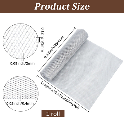 3M Aluminum Mesh Sheet AJEW-GF0013-48A-1