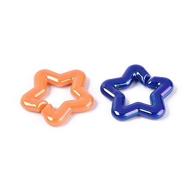 UV Plating Opaque Acrylic Linking Rings SACR-T017-57M-1