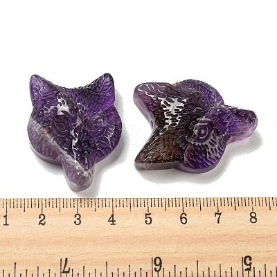 Natural Amethyst Pendants G-M417-07C-1