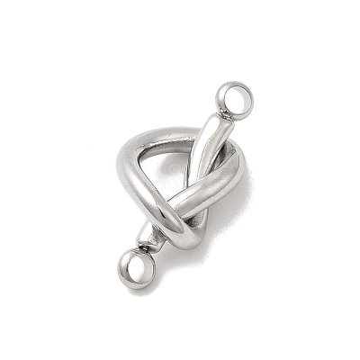 304 Stainless Steel Connector Charms STAS-B113-03P-1