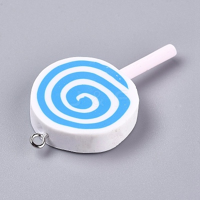 Handmade Polymer Clay Pendants CLAY-L002-A03-1