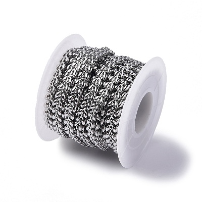 Tarnish Resistant 304 Stainless Steel Cobs Chains CHS-H019-01P-1
