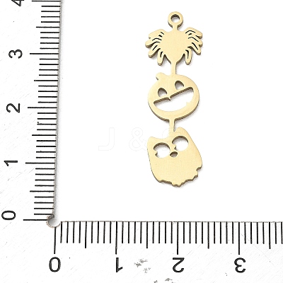 Halloween 201 Stainless Steel Pendants SA-CBA6FBD-21G-1