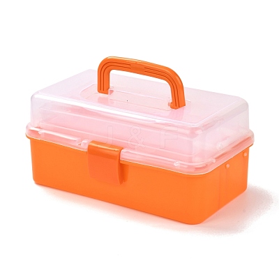 Rectangle Portable PP Plastic Storage Box CON-D007-01B-1
