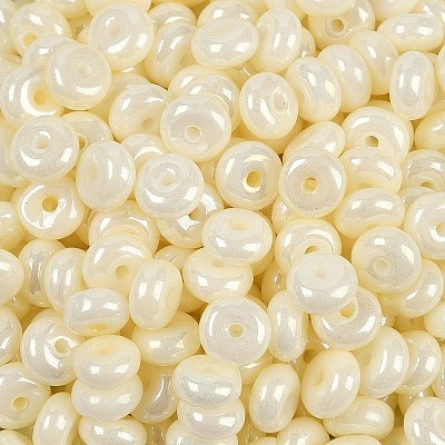 Opaque Colours Luster Glass Seed Beads SEED-P008-01C-05-1