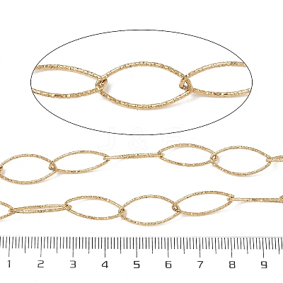 304 Stainless Steel Oval Link Chains CHS-C018-01B-G-1