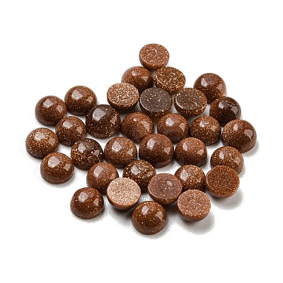 Synthetic Goldstone Cabochons G-H309-03-09-1