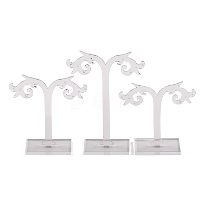 Acrylic Earring Display Tower Set EDIS-K004-01A-1