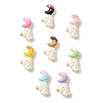 Baking Paint Alloy Enamel Beads FIND-G092-09A-1