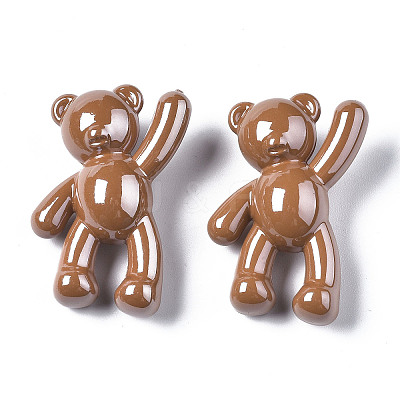 Opaque Acrylic Pendants PACR-ZX016-08E-1