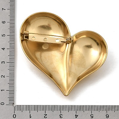 304 Stainless Steel Lapel Pin Brooches JEWB-F048-01G-1