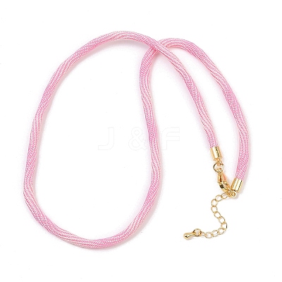 4MM Round Nylon Cotton Cord Necklaces Making NJEW-C106-02G-13-1