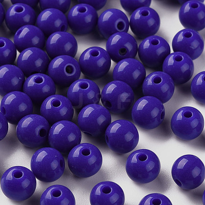Opaque Acrylic Beads MACR-S370-C8mm-A36-1