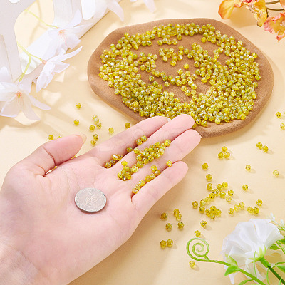 Picasso Baking Paint Glass Seed Beads SEED-TA0001-62D-1
