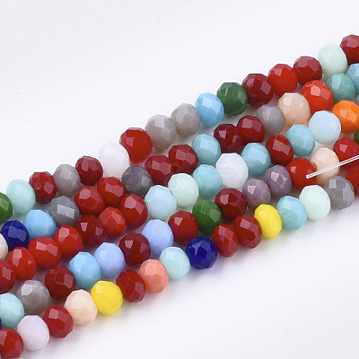 Glass Beads Strands EGLA-T013-03A-1