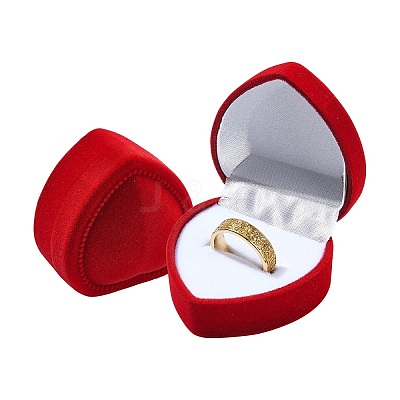 1Pc Valentine's Day Velvet Ring Storage Boxes VBOX-YW0001-04-1