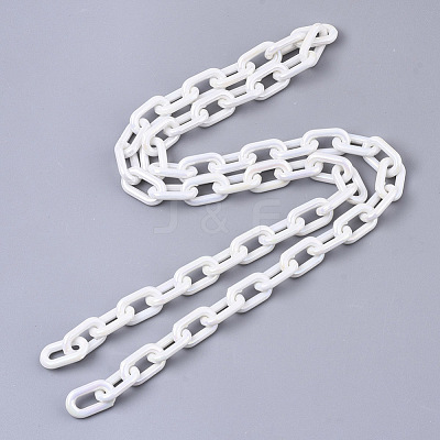 Acrylic Opaque Cable Chains PACR-N009-002J-1
