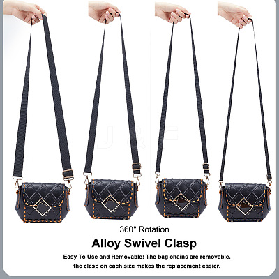 4Pcs 4 Style Canvas Adjustable Bag Straps FIND-WR0009-22-1