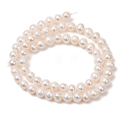 Natural Cultured Freshwater Pearl Beads Strands PA-CBABE82-15F-1