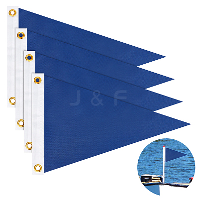 Polyester Marine Signal Flag AJEW-WH0485-77B-1