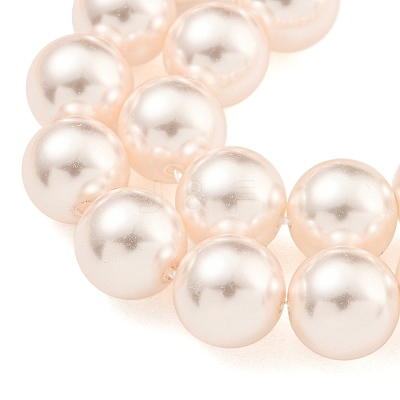 Glass Pearl Beads Strands HY-G002-01E-03-1