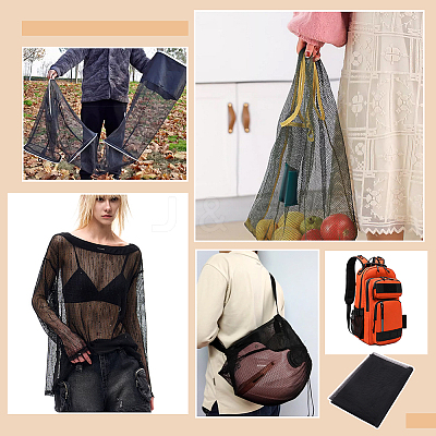 Polyester Mesh Fabrics SRIB-WH0011-185-1