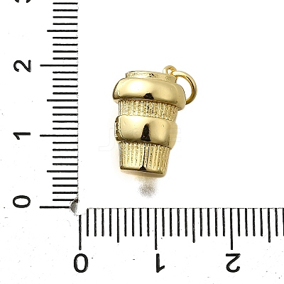 Brass Pendants X-KK-P295-16G-1