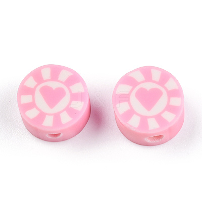Handmade Polymer Clay Beads CLAY-T019-15-1
