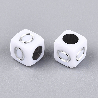 Acrylic Beads OACR-ZX006-36O-1