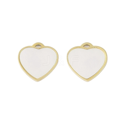 Natural Shell Charms STAS-P366-22A-G-1