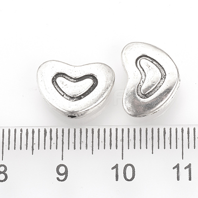 Tibetan Style Alloy Beads TIBEB-Q068-21AS-RS-1