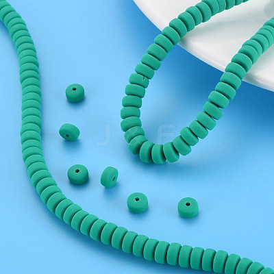 Handmade Polymer Clay Beads Strands CLAY-N008-64-1