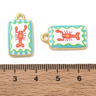 Printed Brass Pendants KK-CBAF9BC-16G-01-1