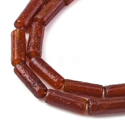 Natural Carnelian Beads Strands G-P570-A03-02-1