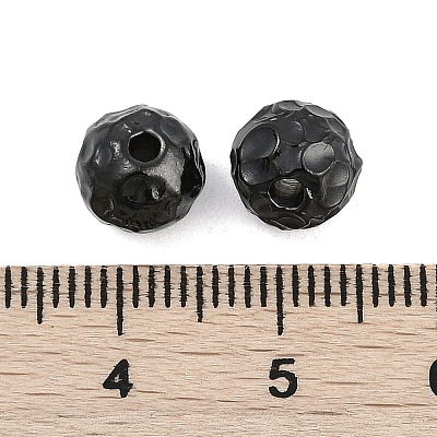 Textured 316 Surgical Stainless Steel Beads STAS-M106-01E-EB-1
