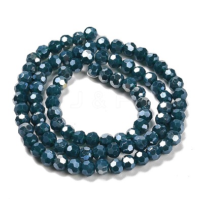 Opaque Glass Beads Stands EGLA-A035-P4mm-B19-1