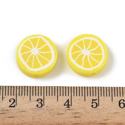 Fruit & Vegetable Theme Handmade Polymer Clay Beads CLAY-F006-02H-1