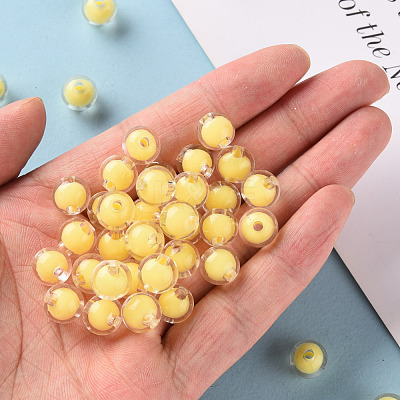 Transparent Acrylic Beads TACR-S152-15A-SS2105-1
