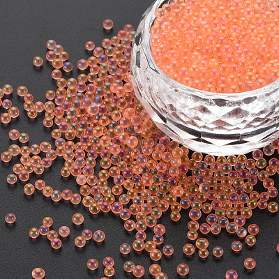 DIY Nail Art Decoration Mini Glass Beads MRMJ-N028-001A-B18-1