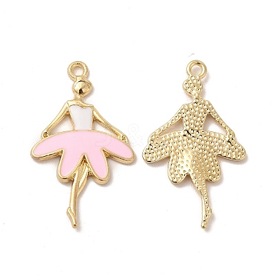 Alloy Enamel Pendants ENAM-M053-09G-1