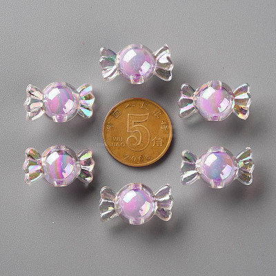 Transparent Acrylic Beads TACR-S152-13B-A03-1