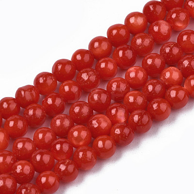 Natural Freshwater Shell Beads Strands SHEL-N003-24-B05-1