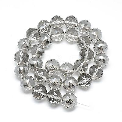 Electroplate Glass Bead Strands EGLA-S137-06-1