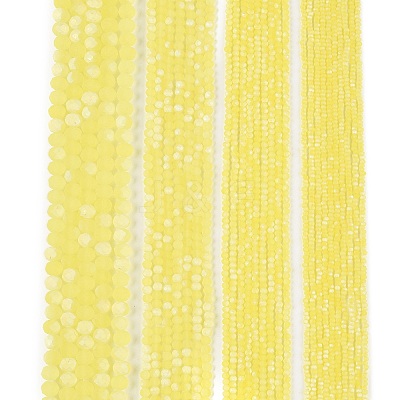 Transparent Glass Beads Strands LS-EGLA-A044-T1mm-MB29-1