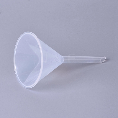 Plastic Funnel Hopper AJEW-WH0109-04A-1