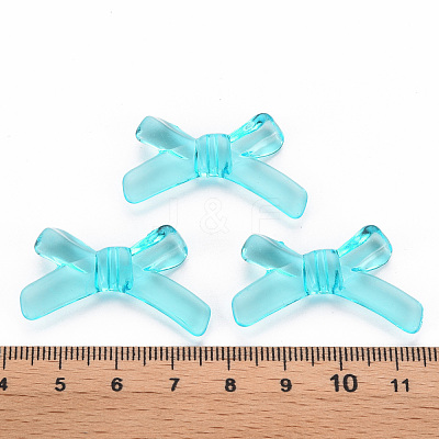 Transparent Acrylic Beads TACR-S154-55B-946-1