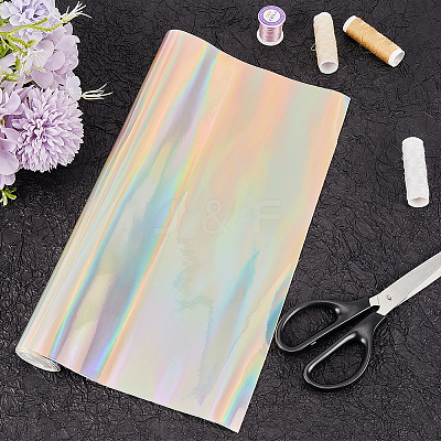 Laser Imitation Leather Fabric DIY-WH0491-31B-1